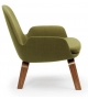 Era Normann Copenhagen Fauteuil Bas Avec Pieds En Bois