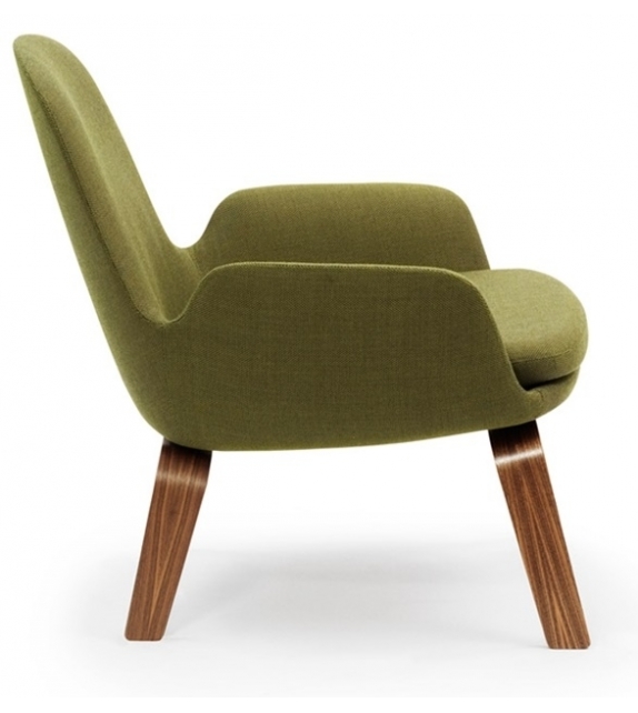 Era Normann Copenhagen Fauteuil Bas Avec Pieds En Bois