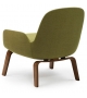 Era Normann Copenhagen Fauteuil Bas Avec Pieds En Bois