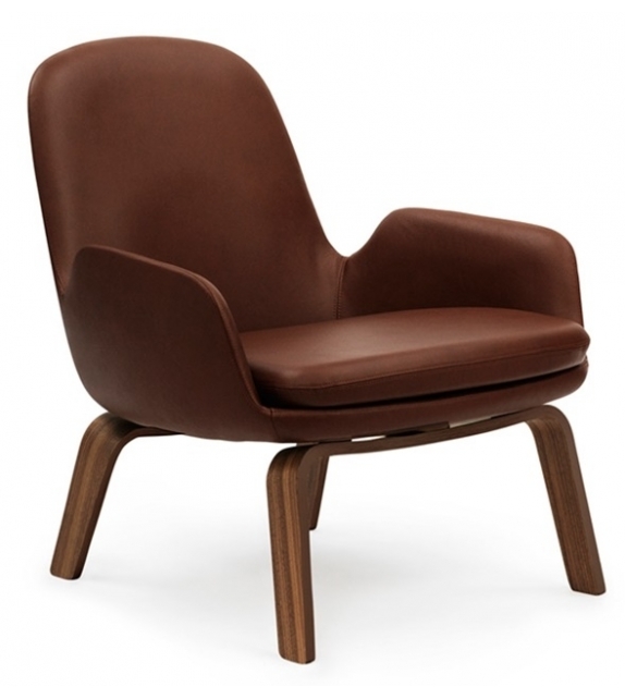 Era Normann Copenhagen Fauteuil Bas Avec Pieds En Bois