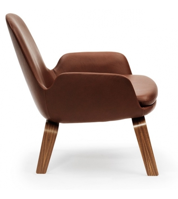 Era Normann Copenhagen Fauteuil Bas Avec Pieds En Bois