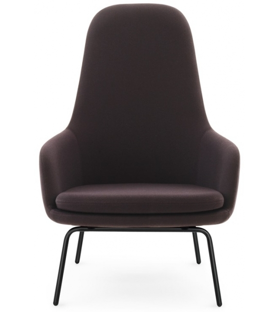 Era Normann Copenhagen Lounge Chair High With Steel Legs