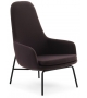 Era Normann Copenhagen Lounge Chair High With Steel Legs