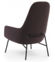 Era Normann Copenhagen Sillón Alto con Patas de Acero