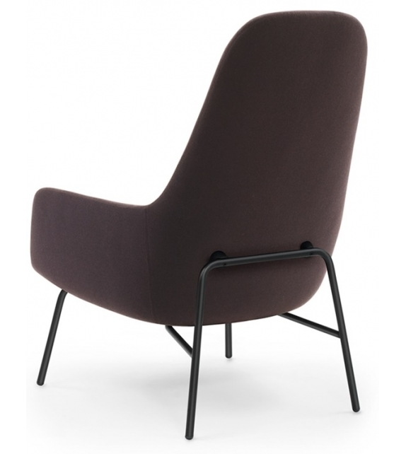 Era Normann Copenhagen Sillón Alto con Patas de Acero