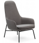 Era Normann Copenhagen Lounge Chair High With Steel Legs