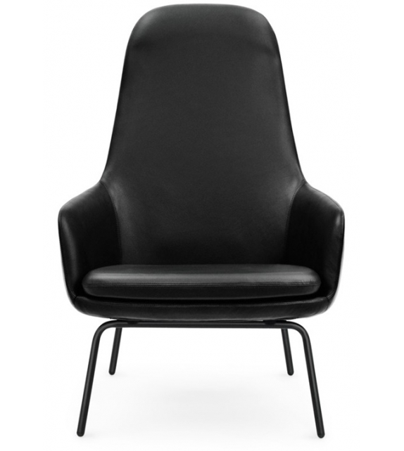 Era Normann Copenhagen Sillón Alto con Patas de Acero