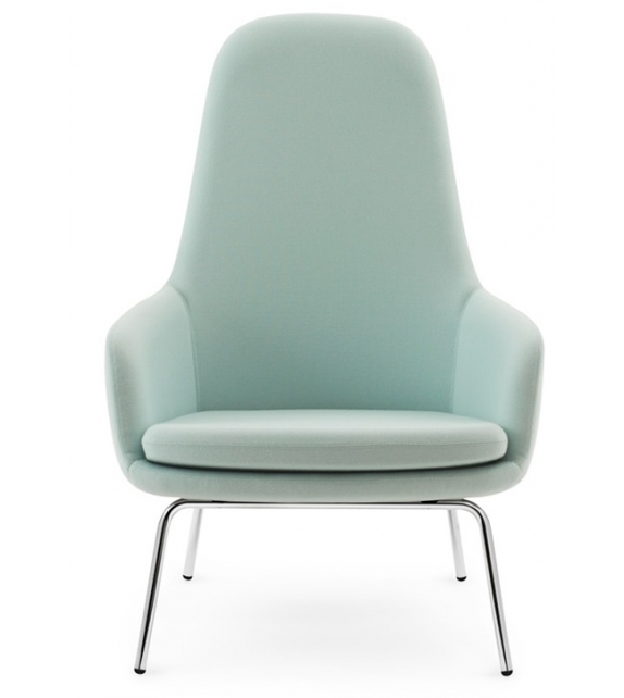 Era Normann Copenhagen Lounge Chair High With Steel Legs