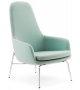 Era Normann Copenhagen Lounge Chair High With Steel Legs