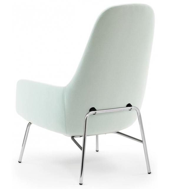 Era Normann Copenhagen Lounge Chair High With Steel Legs