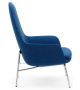 Era Normann Copenhagen Lounge Chair High With Steel Legs