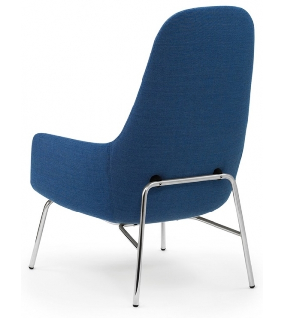 Era Normann Copenhagen Lounge Chair High With Steel Legs