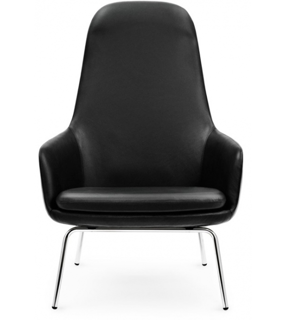 Era Normann Copenhagen Sillón Alto con Patas de Acero