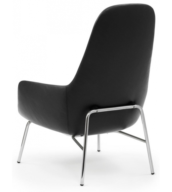 Era Normann Copenhagen Sillón Alto con Patas de Acero