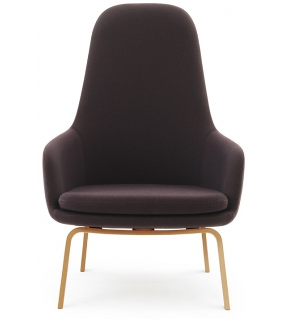 Era Normann Copenhagen Fauteuil Haute Avec Pieds en Bois