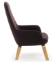 Era Normann Copenhagen Fauteuil Haute Avec Pieds en Bois