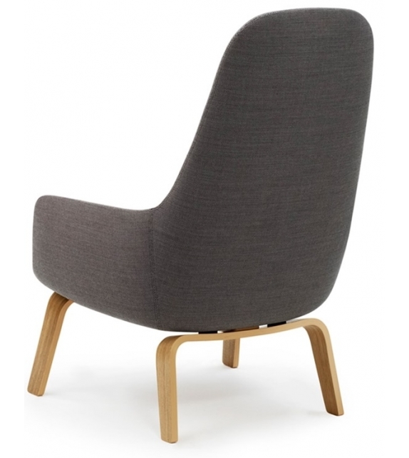 Era Normann Copenhagen Fauteuil Haute Avec Pieds en Bois