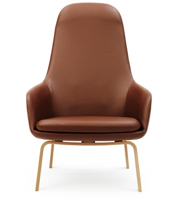 Era Normann Copenhagen Fauteuil Haute Avec Pieds en Bois