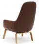 Era Normann Copenhagen Lounge Chair High With Wood Legs