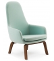 Era Normann Copenhagen Lounge Chair High With Wood Legs