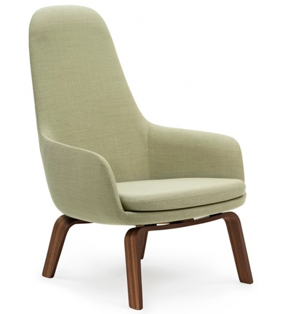 Era Normann Copenhagen Fauteuil Haute Avec Pieds en Bois