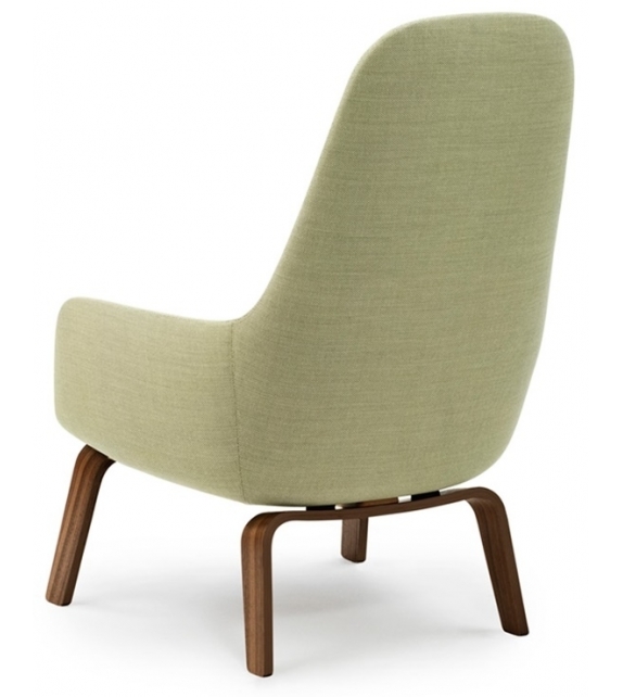 Era Normann Copenhagen Fauteuil Haute Avec Pieds en Bois