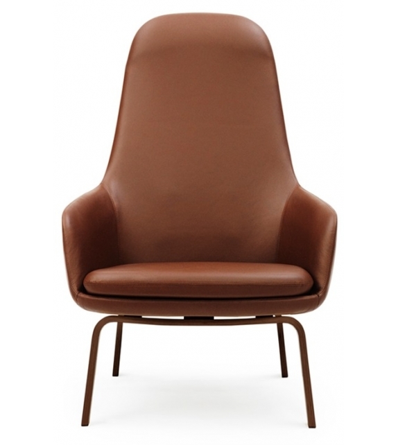 Era Normann Copenhagen Fauteuil Haute Avec Pieds en Bois