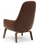 Era Normann Copenhagen Fauteuil Haute Avec Pieds en Bois