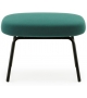 Era Normann Copenhagen Pouf con Gambe in Acciaio