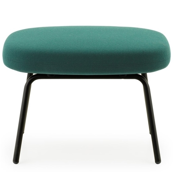 Era Normann Copenhagen Pouf con Gambe in Acciaio