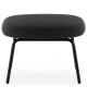 Era Normann Copenhagen Pouf con Gambe in Acciaio