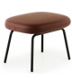 Era Normann Copenhagen Pouf con Gambe in Acciaio