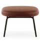 Era Normann Copenhagen Pouf con Gambe in Acciaio