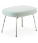 Era Normann Copenhagen Pouf con Gambe in Acciaio