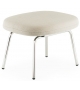 Era Normann Copenhagen Pouf con Gambe in Acciaio