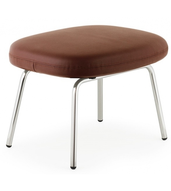 Era Normann Copenhagen Pouf con Gambe in Acciaio