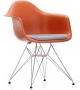 Eames Plastic Armchair DAR Poltrona Con Cuscino Vitra