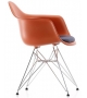 Eames Plastic Armchair DAR Poltrona Con Cuscino Vitra