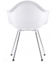 Eames Plastic Armchair DAX With Upholstery Vitra