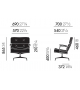 Lobby Chair ES 108 Poltroncina Vitra