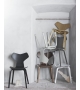 Grand Prix Silla con Patas de Madera Fritz Hansen