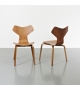 Grand Prix Chaise avec Jambes en Bois Fritz Hansen