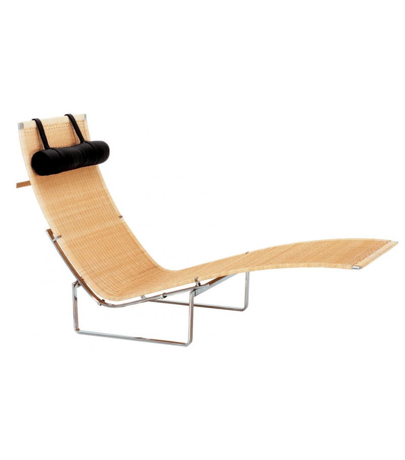 PK24™ Wicker Chaise Longue Fritz Hansen