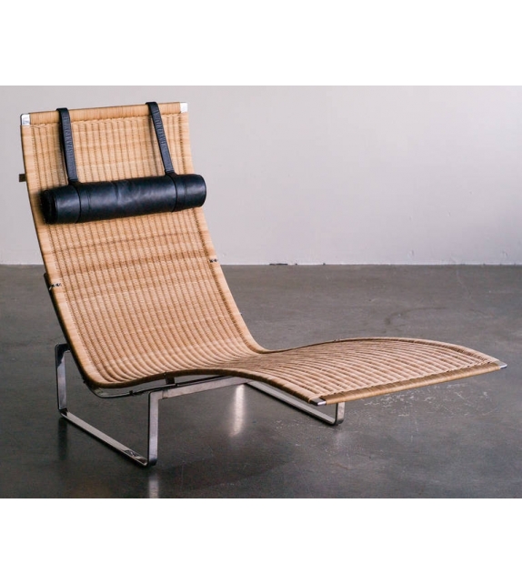 PK24™ Wicker Chaise Longue Fritz Hansen