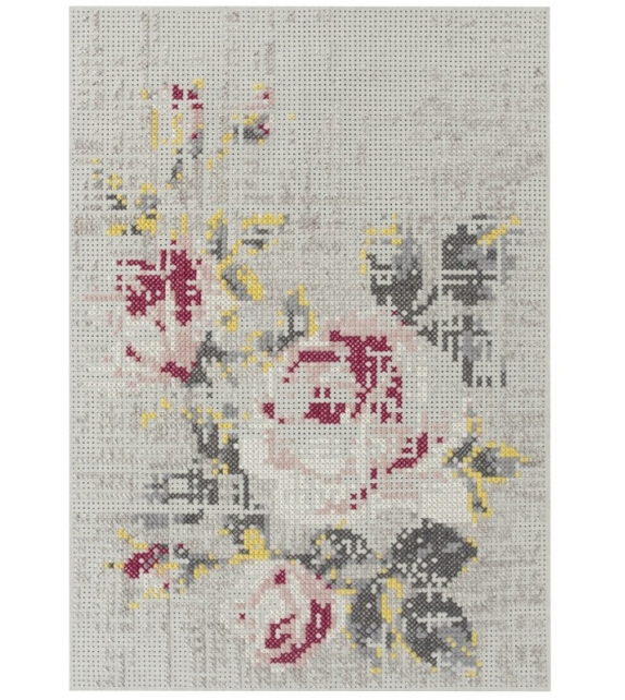 Canevas Flowers Rug Gan