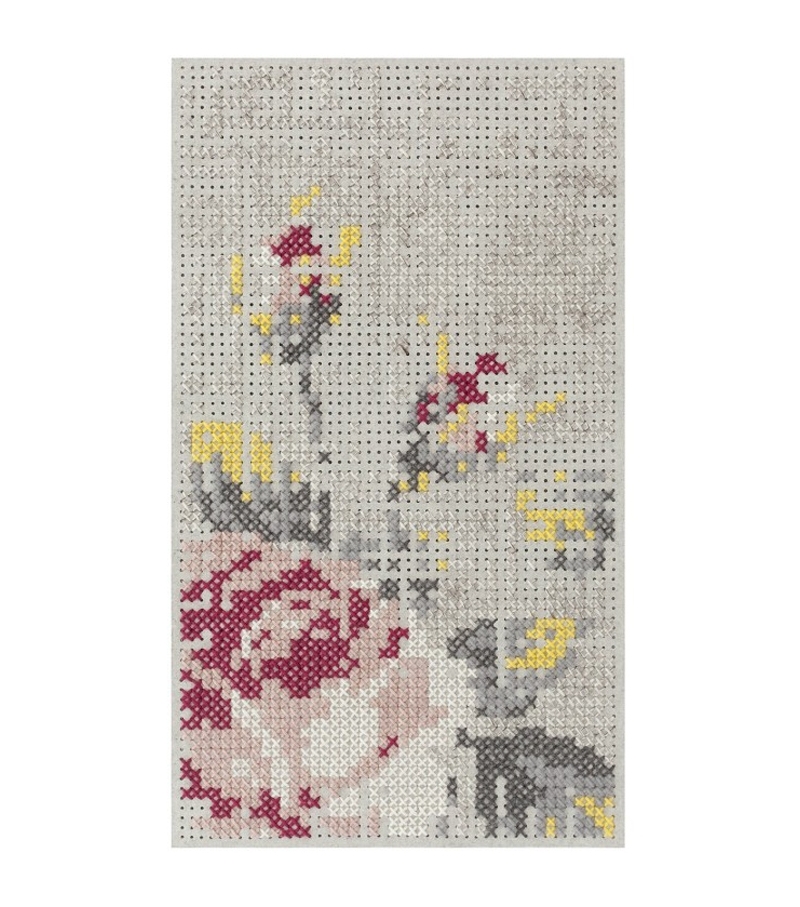 Canevas Flowers Mini Rug Gan