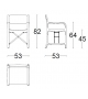 298 Unicredit Pavilion Project Folding Chair Cassina