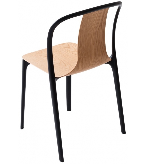 Belleville Chair Wood Sedia Vitra