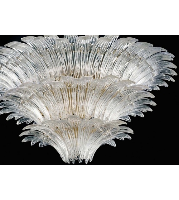 Palmette Barovier & Toso Pendant Lamp