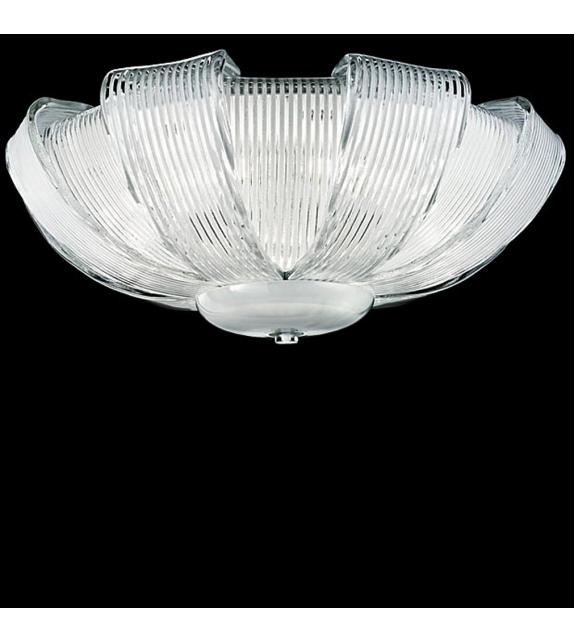 Plissé Barovier & Toso Ceiling Lamp
